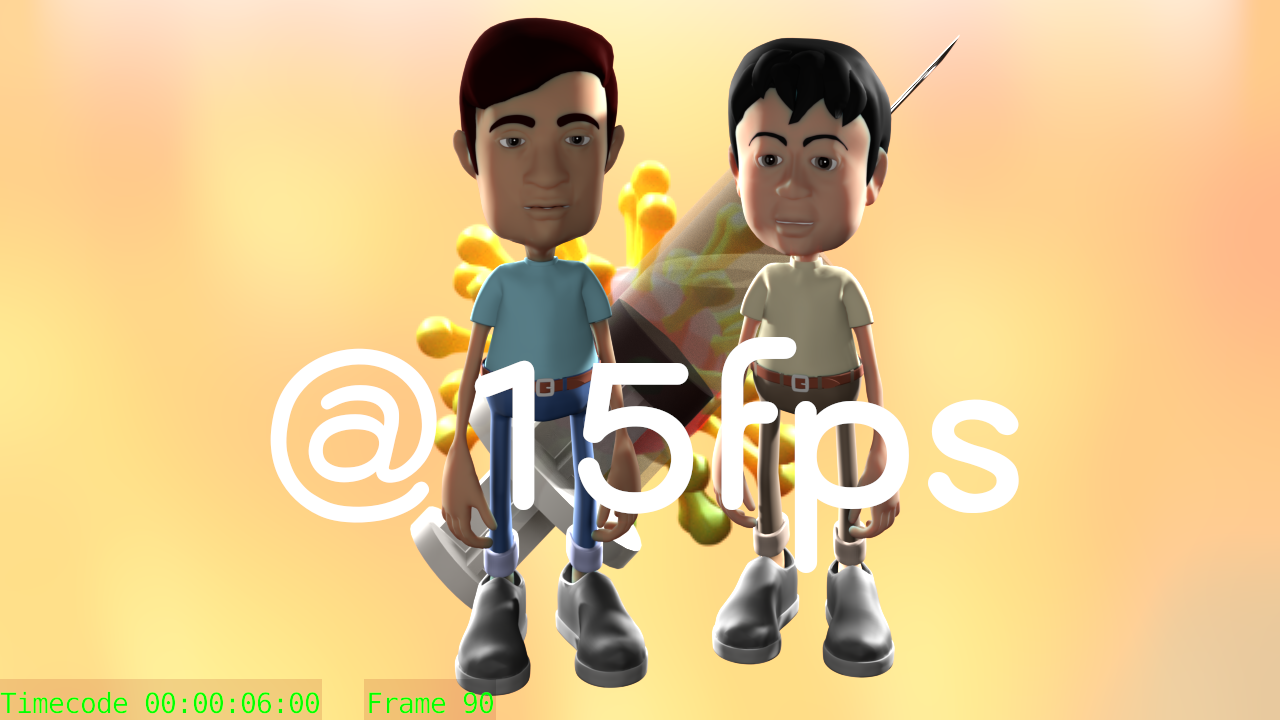 เฟรม render : fps